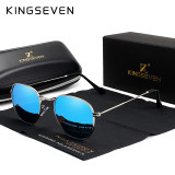 KINGSEVEN 2019 Classic Reflective Sunglasses Men Hexagon Retro Sun glasses Stainless Steel Eyewear Oculos Gafas De Sol Shades KINGSEVEN 2019 Classic Reflective Sunglasses Men Hexagon Retro Sun glasses Stainless Steel Eyewear Oculos Gafas De Sol Shades