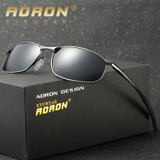 AORON Brand Designer Original Polarized Sunglasses Goggles Men Designer Mirror Glasses oculos de sol Eyewear Accessories A395 AORON Brand Designer Original Polarized Sunglasses Goggles Men Designer Mirror Glasses oculos de sol Eyewear Accessories A395