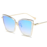 RBRARE Alloy Cat Eye Sunglasses Women  Gradient Lens Sun Glasses Vintage Metal Oculos Feminino Travel Driving Gafas De Sol