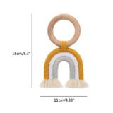 Rainbow Teether Ring