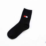 5-Pair Set of Fun Patterned Shortie Socks