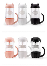 Cat Mug With Fish Tea Strainer