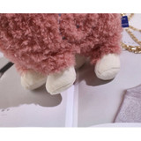 Plush Alpaca Backpack