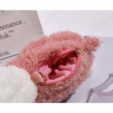 Plush Alpaca Backpack
