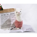 Plush Alpaca Backpack