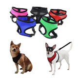 Soft Breathable Dog Harness Nylon Mesh Vest Harness