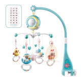 Baby Rattles Crib Mobiles Toy With Music Box Projection Baby Toys