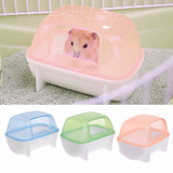 Pet Hamster Bathroom Sauna Room Pet Rabbit Chinchilla Rat Toilets Cleaning Small Animal Supplies S/L Size