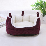 Washable Hamster Squirrel Rabbit Nest Pet Sofa Guinea Pig Chinchillas Warm Bed Nest Hamster House Cage Accessories Mini Animals