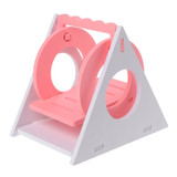 Hamster Toy Swing Ecological Wood Colorful Small Pet Chinchilla Squirrel Supply