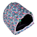 New Printing hook Convertible Cotton bed House hamster cage for Animals squirrel guinea pig Chinchilla home accessories 2017