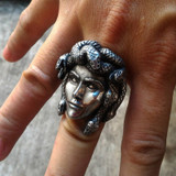 Medusa Ring Snake Hair