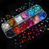 Fluorescence Nail Art Glitter Fluorescence Nail Art Glitter