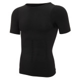 Men Slimming T-shirt  Workout Chest Compression Shirt