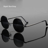 Retro Classic Round Polarized Sunglasses