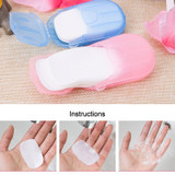 20pcs Portable Soap Paper