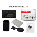 OBD2 HUD 5.5" LED Car Head Up Display
