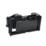 Smartphone Camera Stabilizer Video Rig Filming Cage + Lens