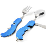 Multi-Tool Folding Travel Tableware