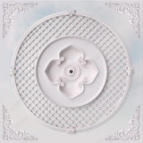 3D Mural Carved Ceiling Wallpaper