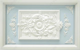 3D Mural Carved Ceiling Wallpaper