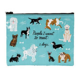 People to Meet Dogs Zipper Pouch