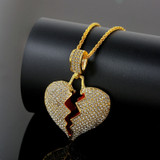 Men's/Women's Hip Hop Jewelry Gold Silver Iced Out Chain