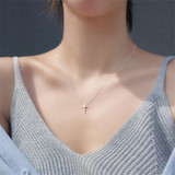 S925 Cross Pendant Necklace