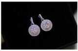 S925 Europe Crystal Lux Earrings S925 Europe Crystal Lux Earrings