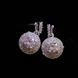 S925 Europe Crystal Lux Earrings S925 Europe Crystal Lux Earrings