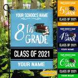 Personalized Graduation Class of 2021 Garden Flag TTQ