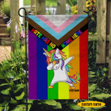 Personalized LGBT Garden Flag TTQ