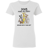 Dogs make me happy TTQ