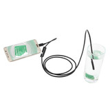 1M 1.5M 5.5mm 7mm Endoscope Camera Flexible IP67 Waterproof Inspection Borescope Camera for Android PC Notebook 6LEDs Adjustable