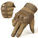 Touch Screen Tactical Rubber Hard Knuckle Full Finger Gloves Military Army Paintball Airsoft Bicycle Combat PU Leather Glove Men Touch Screen Tactical Rubber Hard Knuckle Full Finger Gloves Military Army Paintball Airsoft Bicycle Combat PU Leather Glove Men