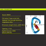 Carabiner D Shape 25KN