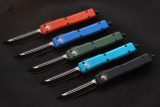 UTX Ultra Tech Double Action Auto OTF Black Blade Custom Colour