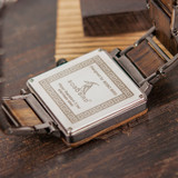 Trending - BOBO BIRD Square Wooden Timepiece For Men
