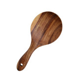 Essentials - Teak Wood Strainer Spoon/Rice Paddle