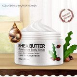 Shea Butter Exfoliating Body Scrub Cream Shea Butter Exfoliating Body Scrub Cream