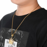 King Iced Out Pendant Chain