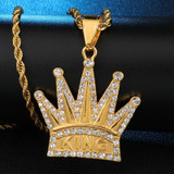 King Iced Out Pendant Chain