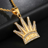 King Iced Out Pendant Chain