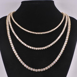 Iced Out Cubic Zirconia Rope Chain