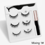 Magnetic Mink False Lashes eyeliner