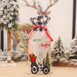 Merry Christmas Dress Skirt  Wine Bottle Cover New Year 2021 Decor Christmas Decorations for Home  Decor 2020 Navidad Gifts Xmas