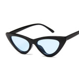 ZBHWISH Cateye Women Sexy Retro Small Cat Eye Sun Glasses