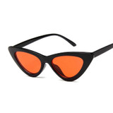 ZBHWISH Cateye Women Sexy Retro Small Cat Eye Sun Glasses