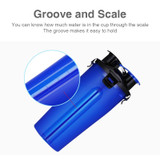 Portable 2 in 1 Pet Food & Water Container with Folding Silicone Bowls