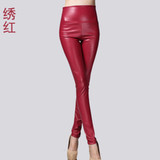 Winter Women Leather Pants